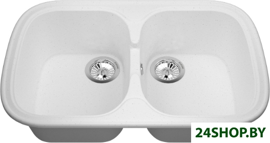 Кухонная мойка Vigro Vigronit VG502 151004 (белый) Кухонная мойка Vigro Vigronit VG502 151004 (белый)