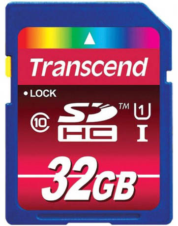 Карта памяти Transcend SDHC Class 10 UHS-I 32Gb (TS32GSDHC10U1) Карта памяти Transcend SDHC Class 10 UHS-I 32Gb (TS32GSDHC10U1)