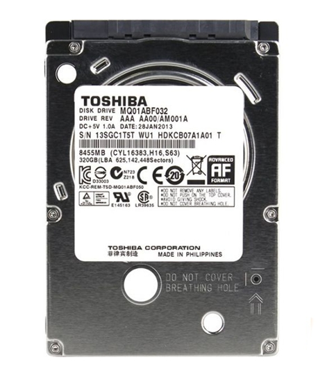 Жесткий диск Toshiba MQ01ABF 320GB (MQ01ABF032) Жесткий диск Toshiba MQ01ABF 320GB (MQ01ABF032)