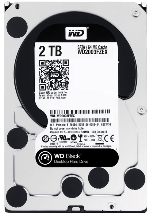 Жесткий диск Western Digital Black 2TB (WD2003FZEX) Жесткий диск Western Digital Black 2TB (WD2003FZEX)
