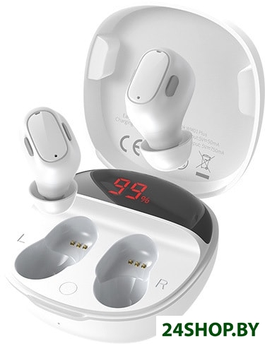 Наушники Baseus Encok WM01 Plus DZ-TM1 (белый) Наушники Baseus Encok WM01 Plus DZ-TM1 (белый)