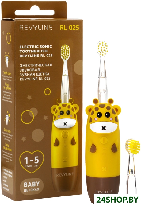 Электрическая зубная щетка Revyline RL 025 Baby (желтый) Электрическая зубная щетка Revyline RL 025 Baby (желтый)