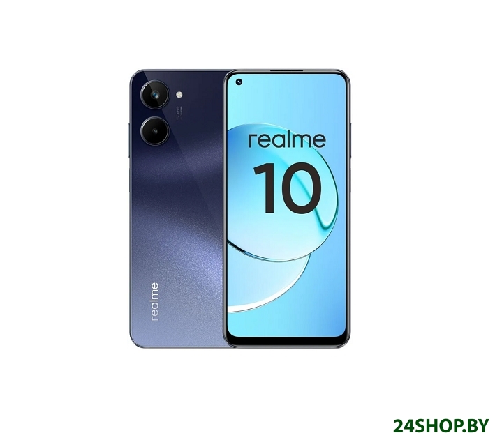 Смартфон Realme 10 4G 4GB/128GB (черный) Смартфон Realme 10 4G 4GB/128GB (черный)