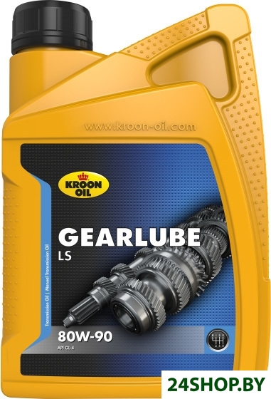 Трансмиссионное масло Kroon Oil Gearlube LS 80W-90 1л Трансмиссионное масло Kroon Oil Gearlube LS 80W-90 1л