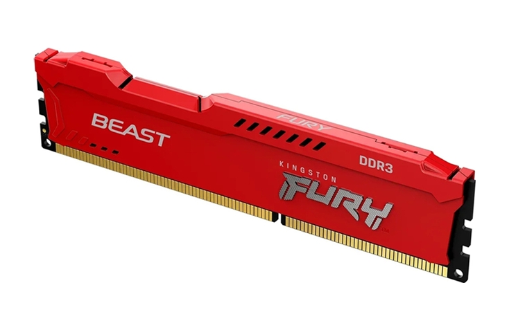 Оперативная память Kingston FURY Beast 8GB DDR3 PC3-12800 KF318C10BR/8 Оперативная память Kingston FURY Beast 8GB DDR3 PC3-12800 KF318C10BR/8