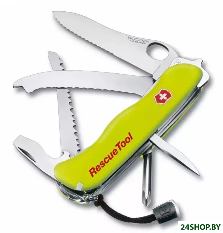 Нож перочинный Victorinox RescueTool One Hand 0.8623.MWN (желтый) Нож перочинный Victorinox RescueTool One Hand 0.8623.MWN (желтый)