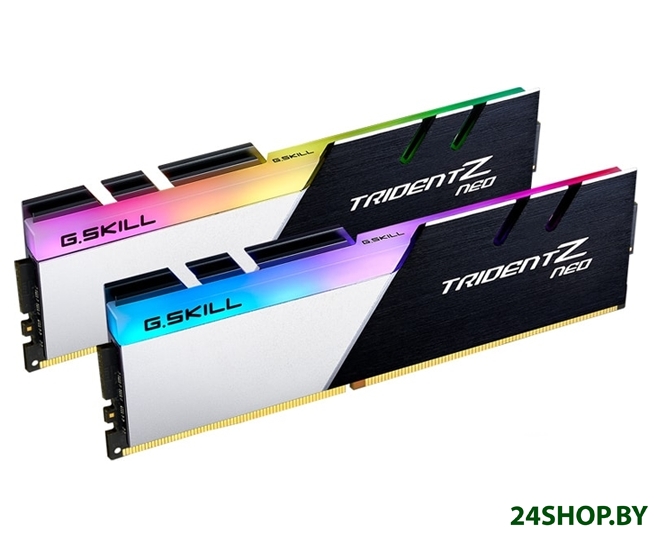 Оперативная память G.Skill Trident Z Neo 2x32GB DDR4 PC4-28800 F4-3600C18D-64GTZN Оперативная память G.Skill Trident Z Neo 2x32GB DDR4 PC4-28800 F4-3600C18D-64GTZN