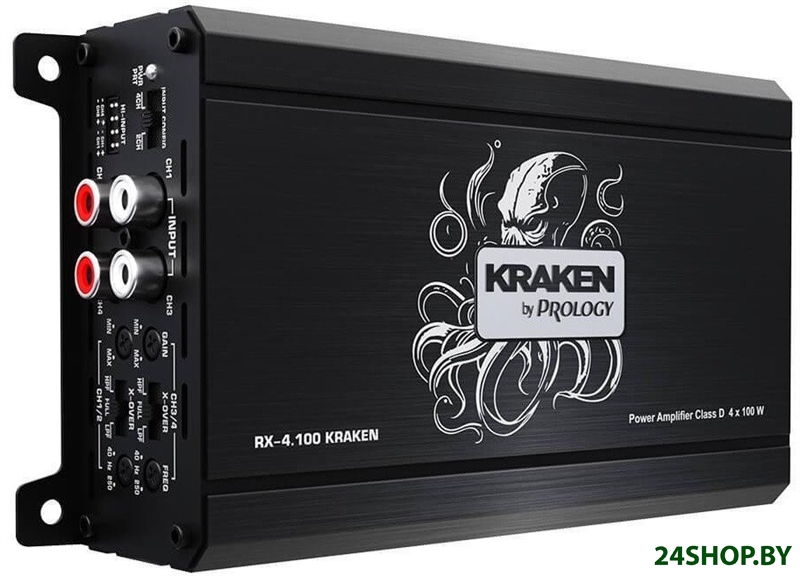 Автомобильный усилитель Prology RX-4.100 Kraken Автомобильный усилитель Prology RX-4.100 Kraken