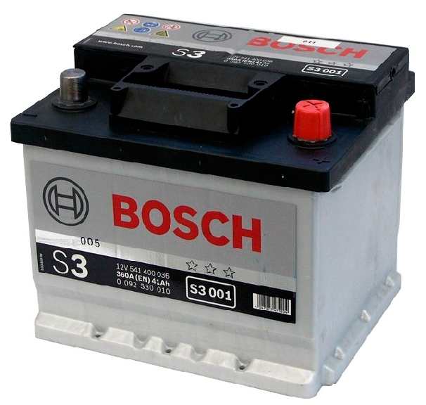 Автомобильный аккумулятор Bosch S3 001 0 092 S30 010 (41 А·ч) Автомобильный аккумулятор Bosch S3 001 0 092 S30 010 (41 А·ч)