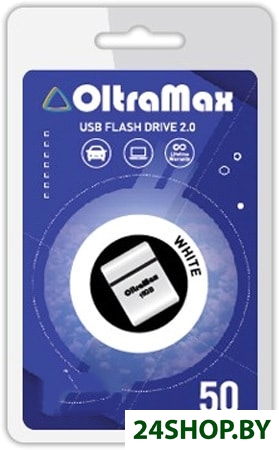 USB Flash Oltramax 50 64GB (белый) USB Flash Oltramax 50 64GB (белый)