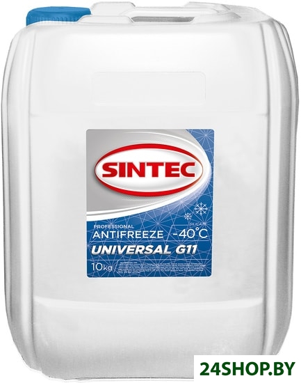 Антифриз Sintec Universal G11 10кг Антифриз Sintec Universal G11 10кг