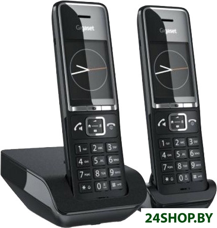 Радиотелефон Gigaset Comfort 550 Duo RUS (черный) Радиотелефон Gigaset Comfort 550 Duo RUS (черный)