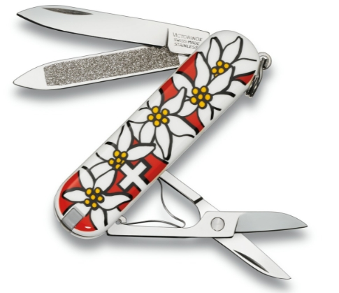 Нож складной Victorinox Edelweiss 0.6203.840 Нож складной Victorinox Edelweiss 0.6203.840