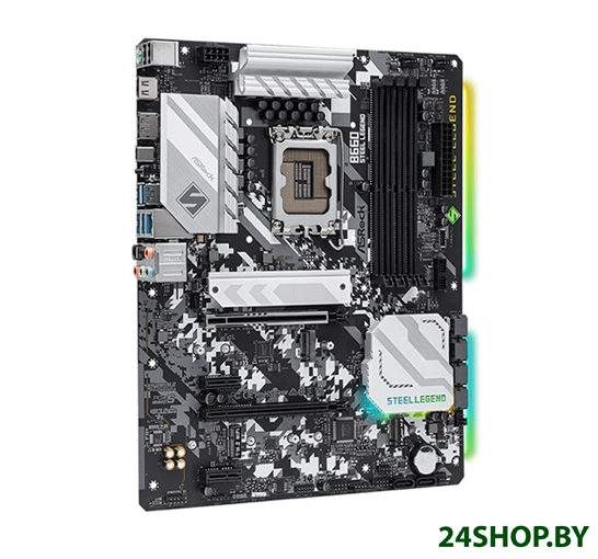 Материнская плата ASRock B660 STEEL LEGEND (RTL) Материнская плата ASRock B660 STEEL LEGEND (RTL)