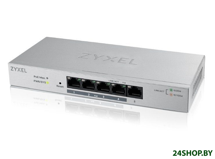 Коммутатор Zyxel GS1200-5HP v2 Коммутатор Zyxel GS1200-5HP v2