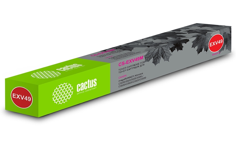 Тонер-картридж Cactus CS-EXV49M Magenta Тонер-картридж Cactus CS-EXV49M Magenta