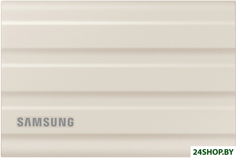 Внешний накопитель Samsung T7 Shield 2TB (бежевый) Внешний накопитель Samsung T7 Shield 2TB (бежевый)
