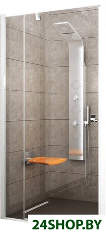 Душевая дверь Ravak Pivot PDOP2 100 (белый/прозрачное) Душевая дверь Ravak Pivot PDOP2 100 (белый/прозрачное)