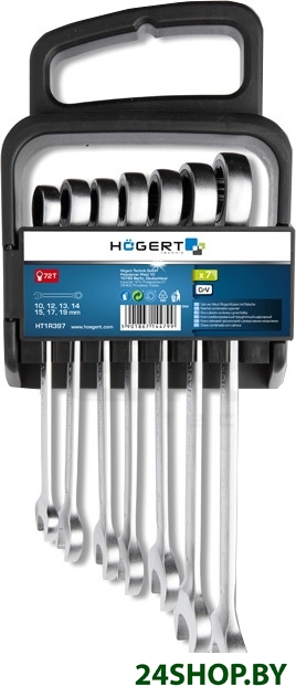 Набор ключей Hogert Technik HT1R397 (7 предметов) Набор ключей Hogert Technik HT1R397 (7 предметов)