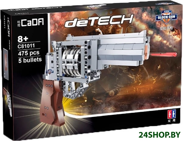 Конструктор CaDa Detech Револьвер C81011W Конструктор CaDa Detech Револьвер C81011W