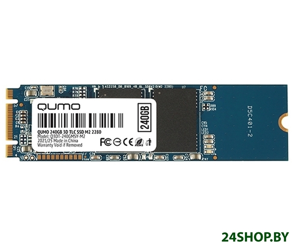 SSD QUMO Novation 3D TLC 240GB Q3DT-240GMSY-M2 SSD QUMO Novation 3D TLC 240GB Q3DT-240GMSY-M2
