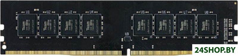 Оперативная память Team Elite 8ГБ DDR4 3200 МГц TED48G3200C22BK Оперативная память Team Elite 8ГБ DDR4 3200 МГц TED48G3200C22BK