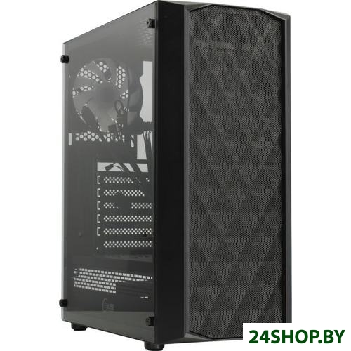 Корпус Powercase Diamond Mesh LED Miditower CMDM-L1 без БП Корпус Powercase Diamond Mesh LED Miditower CMDM-L1 без БП