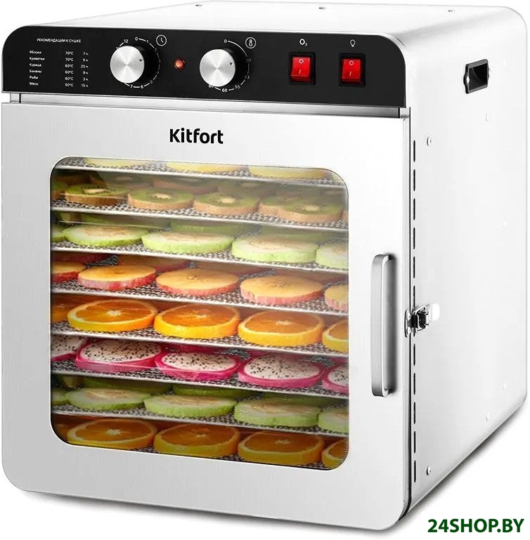 Сушилка для овощей и фруктов Kitfort KT-4925 Сушилка для овощей и фруктов Kitfort KT-4925