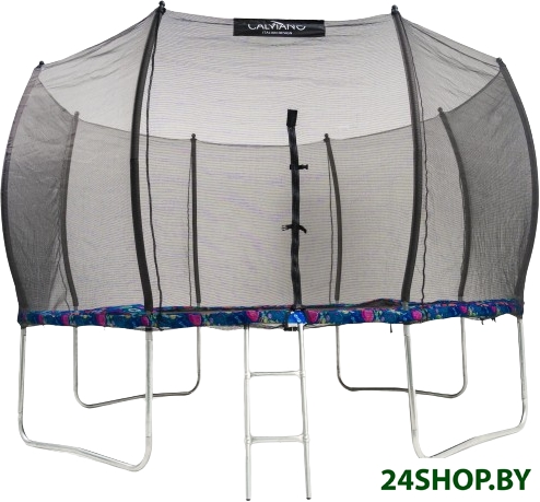 Батут Calviano Outside Master Smile 374 см - 12ft (внешняя сетка, с лестницей) Батут Calviano Outside Master Smile 374 см - 12ft (внешняя сетка, с лестницей)