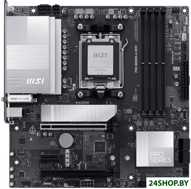 Материнская плата MSI Pro B850M-A WiFi Материнская плата MSI Pro B850M-A WiFi