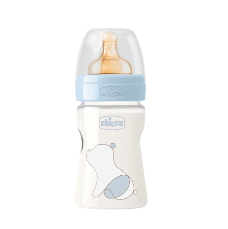 Бутылочка Chicco Original Touch Boy 150 мл (0м+) (с латексной соской) (00027610200000) Бутылочка Chicco Original Touch Boy 150 мл (0м+) (с латексной соской) (00027610200000)
