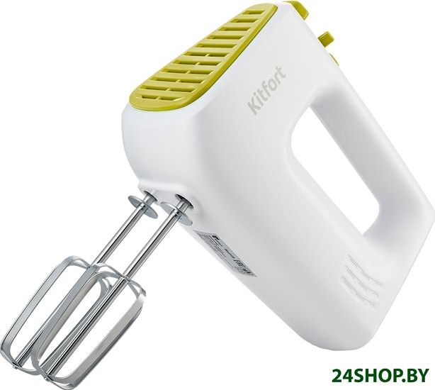Миксер ручной KITFORT КТ-3067-2 (белый/салатовый) Миксер ручной KITFORT КТ-3067-2 (белый/салатовый)