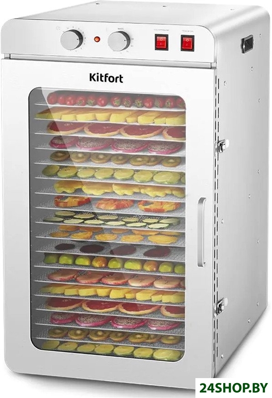 Сушилка для овощей и фруктов Kitfort KT-4921 Сушилка для овощей и фруктов Kitfort KT-4921