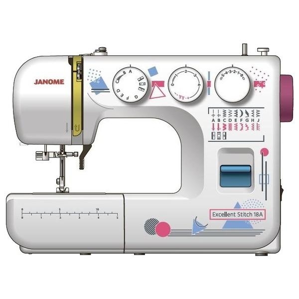 Швейная машина Janome Excellent Stitch 18A White Швейная машина Janome Excellent Stitch 18A White