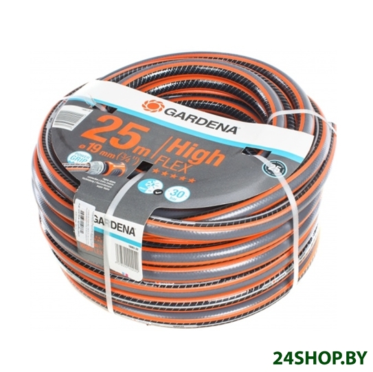 Шланг поливочный GARDENA HighFLEX 10х10 3/4 дюйма, 25 м (18083-20.000.00) Шланг поливочный GARDENA HighFLEX 10х10 3/4 дюйма, 25 м (18083-20.000.00)