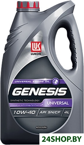 Моторное масло Лукойл Genesis Universal 10W-40 4л Моторное масло Лукойл Genesis Universal 10W-40 4л