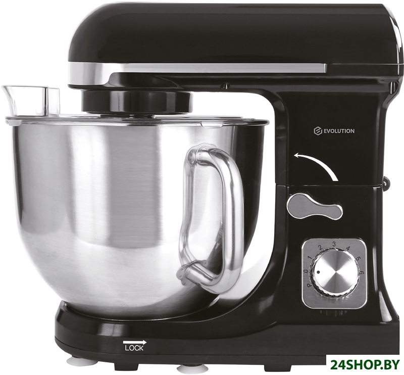 Планетарный миксер Evolution Mr. Backer SM-1457 Black Планетарный миксер Evolution Mr. Backer SM-1457 Black