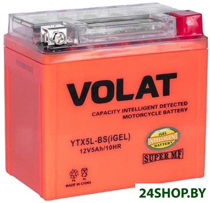 Мотоциклетный аккумулятор VOLAT YTX21L-BS iGel (21 А·ч) Мотоциклетный аккумулятор VOLAT YTX21L-BS iGel (21 А·ч)