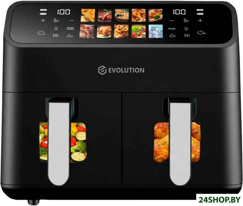 Аэрогриль (аэрофритюрница) Evolution AIRO 9800ТW Dual Аэрогриль (аэрофритюрница) Evolution AIRO 9800ТW Dual