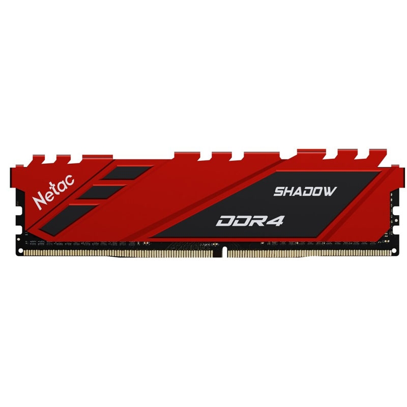 Оперативная память Netac Shadow 8ГБ DDR4 2666 МГц NTSDD4P26SP-08R Оперативная память Netac Shadow 8ГБ DDR4 2666 МГц NTSDD4P26SP-08R