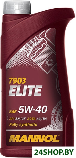 Моторное масло Mannol ELITE 5W-40 1л Моторное масло Mannol ELITE 5W-40 1л