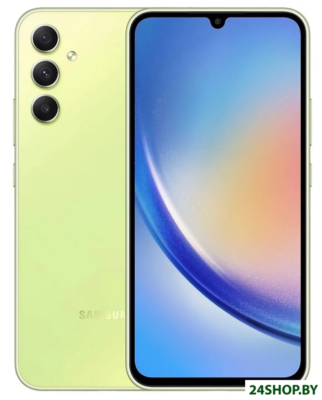 Смартфон Samsung Galaxy A34 5G SM-A346E/DSN 8GB/256GB (лайм) Смартфон Samsung Galaxy A34 5G SM-A346E/DSN 8GB/256GB (лайм)