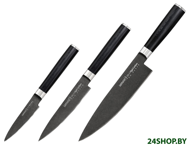 Набор ножей Samura Mo-V Stonewash SM-0220B Набор ножей Samura Mo-V Stonewash SM-0220B