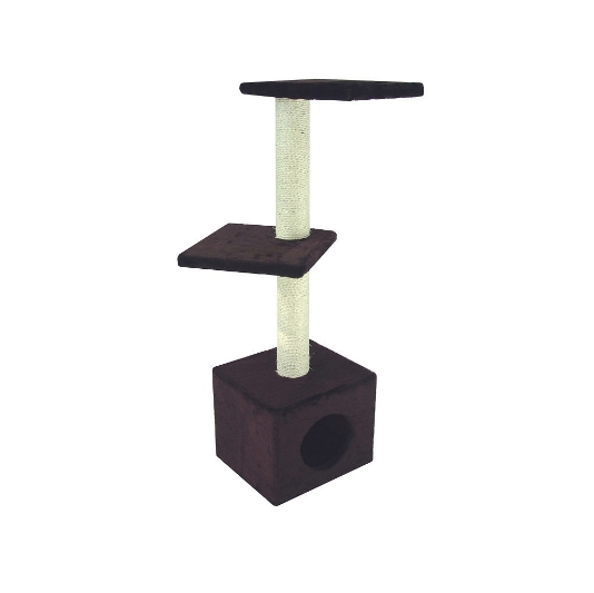 Комплекс для кошек UrbanCat D124-01-05 (темно-коричневый) Комплекс для кошек UrbanCat D124-01-05 (темно-коричневый)