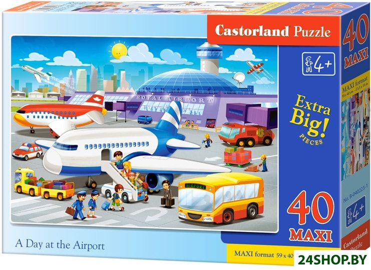 Пазл Castorland День в аэропорту B-040223 Пазл Castorland День в аэропорту B-040223