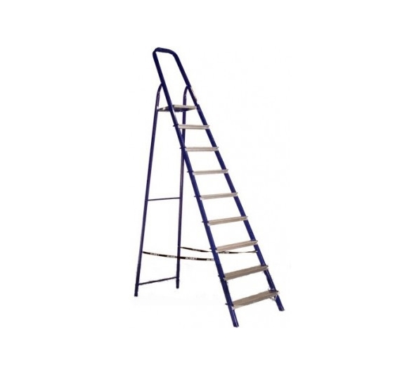 Лестница-стремянка стальная АЛЮМЕТ М8409 (9 ступеней) (уценка арт. 209526) Лестница-стремянка стальная АЛЮМЕТ М8409 (9 ступеней) (уценка арт. 209526)