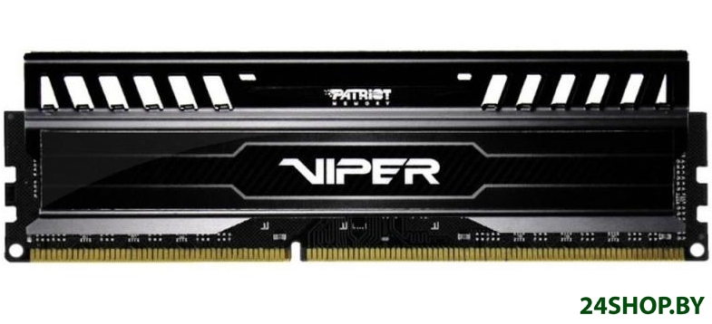 Оперативная память Patriot Viper 3 Black Mamba 8GB DDR3 PC3-12800 (PV38G160C0) Оперативная память Patriot Viper 3 Black Mamba 8GB DDR3 PC3-12800 (PV38G160C0)