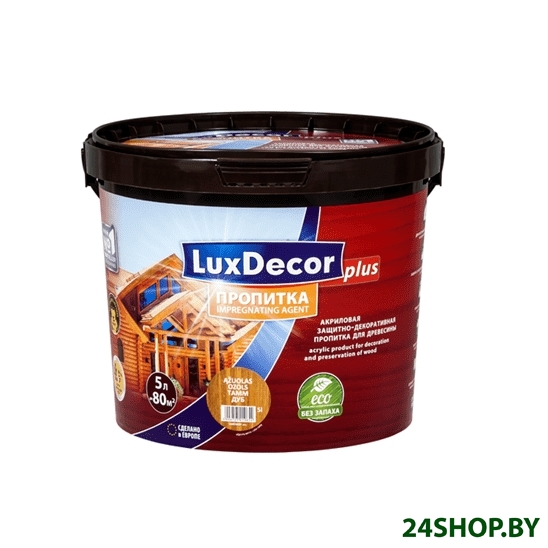 Пропитка LuxDecor Plus 5 л (тик) Пропитка LuxDecor Plus 5 л (тик)
