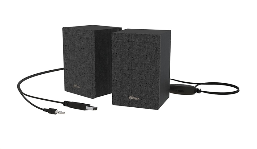 Акустика Ritmix SP-2054w (черный/серый) Акустика Ritmix SP-2054w (черный/серый)