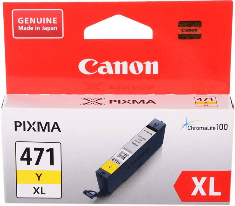 Картридж для принтера Canon CLI-471XLY Картридж для принтера Canon CLI-471XLY